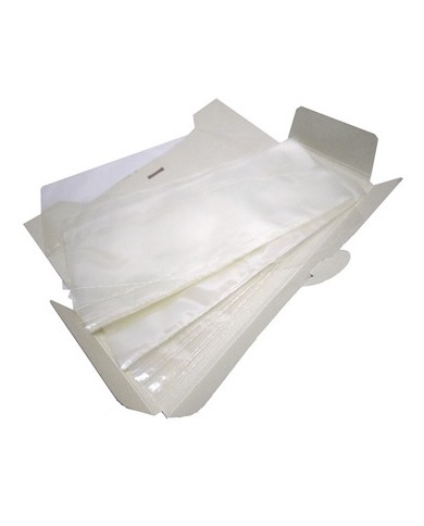 STRISCE PER MECHES TRASPARENTI CRYSTAL 120X300MM - 100PZ