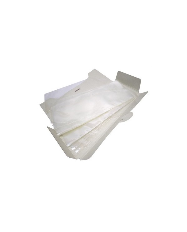 STRISCE PER MECHES TRASPARENTI CRYSTAL 120X300MM - 100PZ