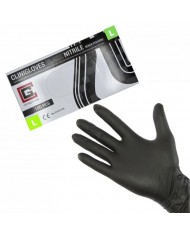 GUANTI CLINIGLOVES BLACK NITRILE 100PZ TG.L
