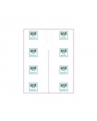 MANTELLE MONOUSO COLORE HAIRDOC 90X115 CF. 25PZ