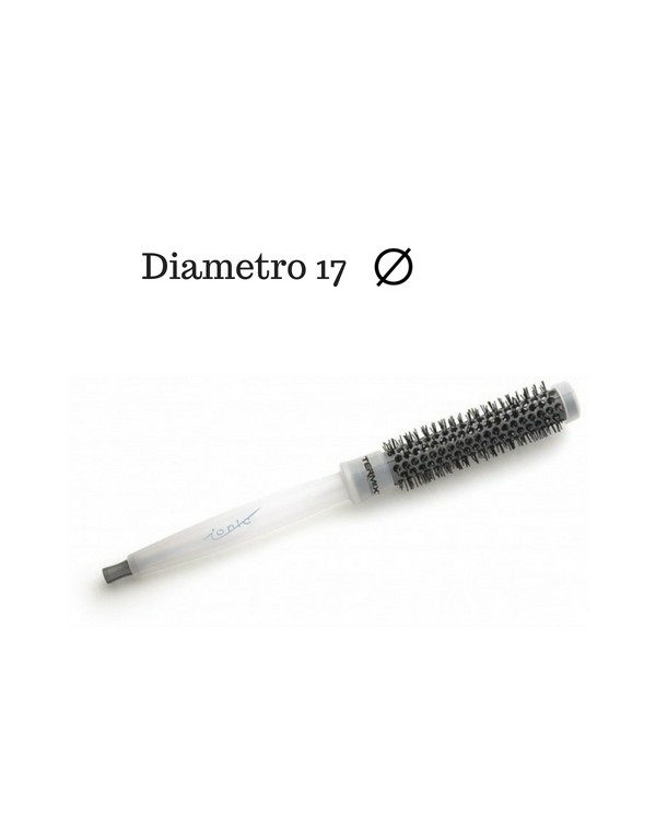 TERMIX SPAZZOLA ROTONDA CERAMIC IONIC 17MM