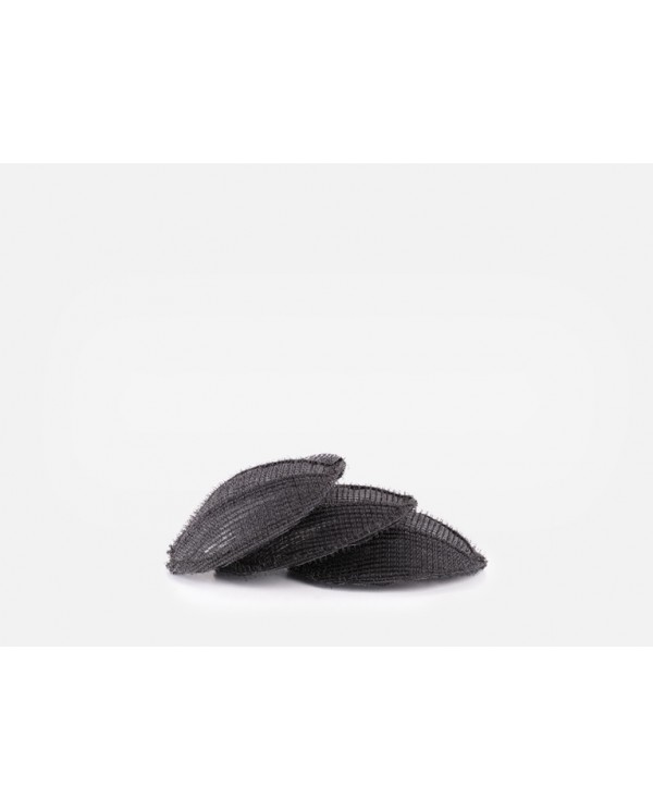 SET 3 CRESPI DIMENSIONI GRANDE NERO