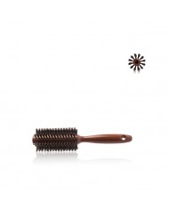 LABOR PRO SPAZZOLA ROTONDA NATURAL WOOD MIX SETOLE CINGHIALE 55MM