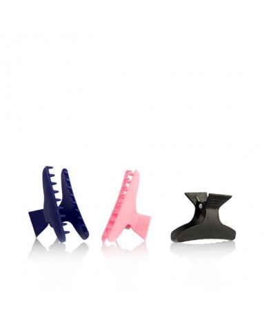 LABOR PRO PINZE PLASTICA COLORI ASSORTITI 12PZ