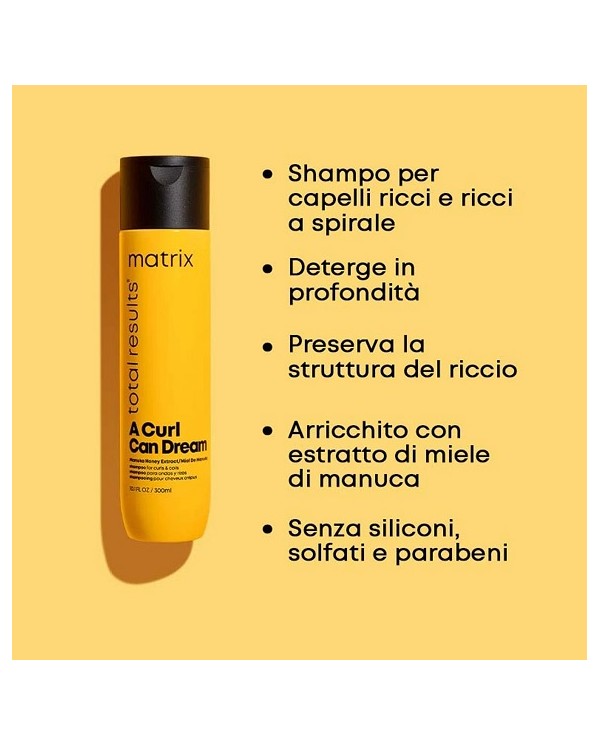 TOTAL RESULTS A CURL CAN DREAM SHAMPOO 300ML