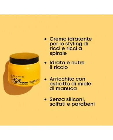 TOTAL RESULTS A CURL CAN DREAM CREAM 500ML