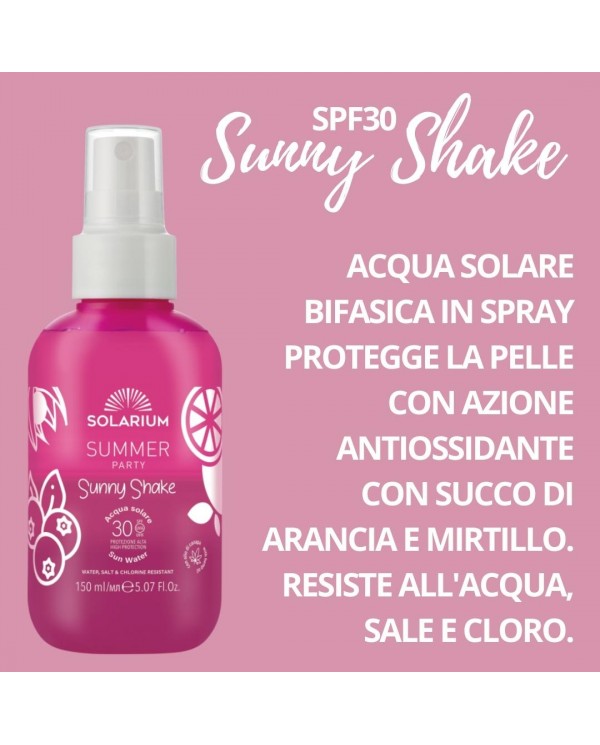 SOLARIUM SUNNY SHAKE ACQUA SOLARE SPF30 150ML