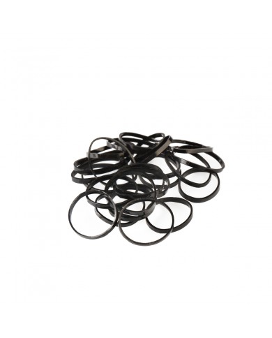 LABOR PRO ELASTICO PICCOLO IN PVC 15MM COLORE NERO 300PZ