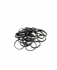 LABOR PRO ELASTICO PICCOLO IN PVC 15MM COLORE NERO 300PZ