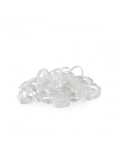 LABOR PRO ELASTICO PICCOLO IN PVC 15MM TRASPARENTI 300PZ
