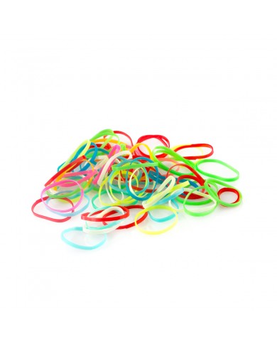 LABOR PRO ELASTICO PICCOLO IN PVC 15MM COLORI VIVACI 300PZ