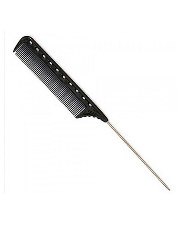 YS PARK PETTINE TAIL COMB NERO CODA C/FERRO 220MM