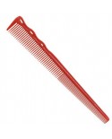 YS PARK PETTINE CUT COMB ROSSO 180MM
