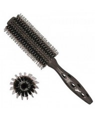 YS PARK SPAZZOLA ROTONDA BLACK CARBON TIGER STYLER 48MM