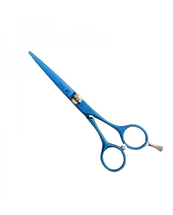 LEADER FORBICE DA TAGLIO ELISA BLUE RIVESTITA IN TITANIO 5.5