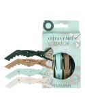 FRAMAR DETAIL BRUSH SET NERO E ROSA 2 PEZZI 1 PIATTO + 1 ANGOLATO