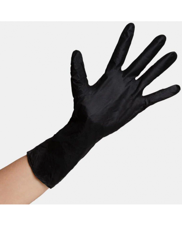FRAMAR MIDNIGHT MITTS GLOVES NITRILE TG.M 100 PEZZI