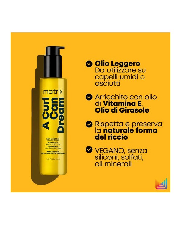 TOTAL RESULTS A CURL CAN DREAM OIL 150ML