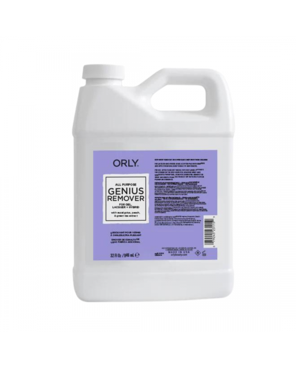 ORLY SOLVENTE 946ML - GENIUS ALL PURPOSE REMOVER