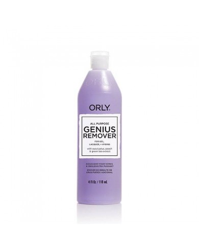ORLY SOLVENTE 118ML - GENIUS ALL PURPOSE REMOVER