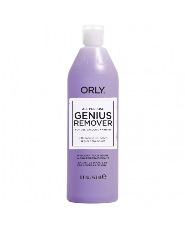 ORLY SOLVENTE 473ML - GENIUS ALL PURPOSE REMOVER