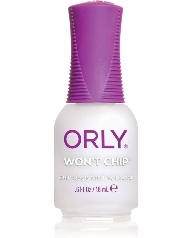 ORLY TOPCOAT 18ML - WON'T CHIP