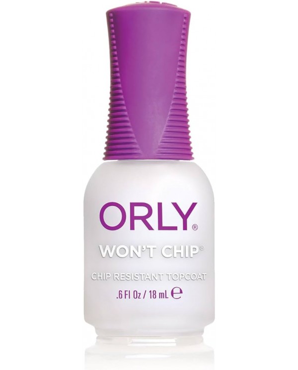 ORLY TOPCOAT 18ML - WON'T CHIP
