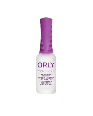 ORLY TOPCOAT 9ML - WON'T CHIP