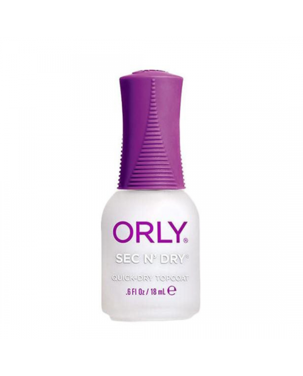 ORLY TOPCOAT 18ML - SEC 'N DRY QUICK-DRY