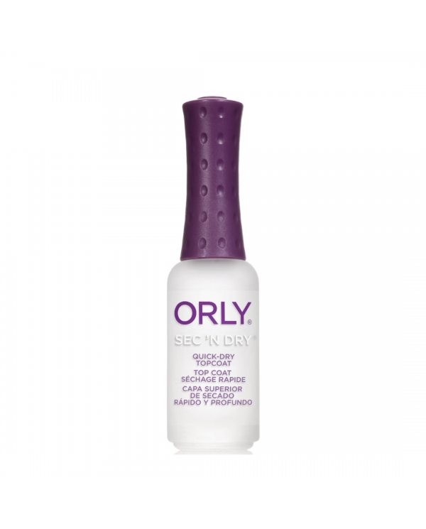 ORLY TOPCOAT 9ML - SEC 'N DRY QUICK-DRY