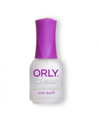 ORLY TOPCOAT 18ML - IN A SNAP QUICK-DRY