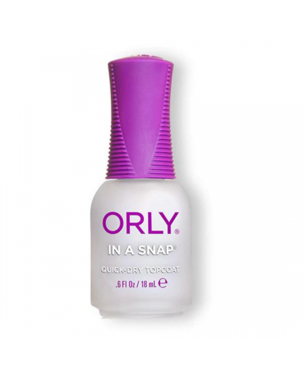 ORLY TOPCOAT 18ML - IN A SNAP QUICK-DRY