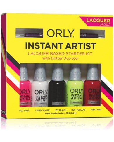 ORLY SMALTO 9ML - ISTANT ARTIST KIT SMALTO 5 COLORI + DOTTING TOOL