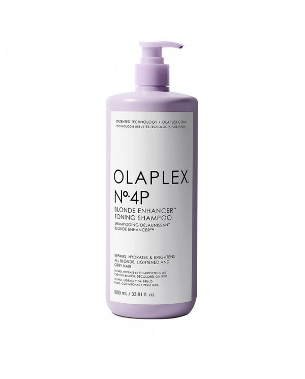 OLAPLEX N.4P BLONDE ENHANCER TONING SHAMPOO 1LT