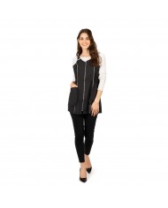 CASACCA DONNA DAMA - COLORE NERO CON CORDINO