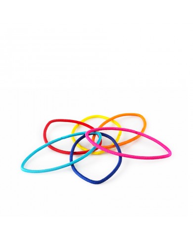 LABOR PRO ELASTICO ECOLOGICO SOTTILE COLORATO 45MM CONF. 24P