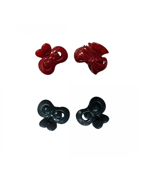 PINZA MINI A FIOCCO VERDE O ROSSE 2PZ