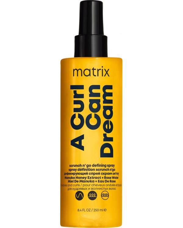 TOTAL RESULTS A CURL CAN DREAM SCRUNCH N'GO DEFINING SPRAY