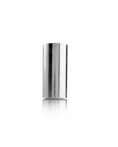 STAGNOLA ROTOLO LISCIO 18 MICRON 12CM - ARGENTO