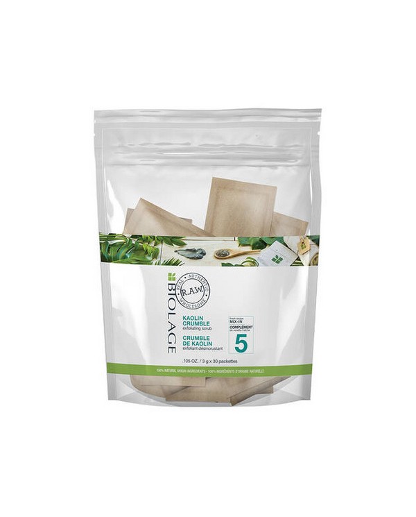 BIOLAGE RAW FRESH RECIPE MIX-IN 5 - COLOFONIA SBRICIOLATA SCRUB ESFOLIANTE 3 GR X 30 BUSTINE