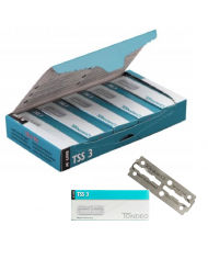 LAME TONDEO LUNGHE TSS3 BOX DA 10 CONFEZIONI X 10 LAME