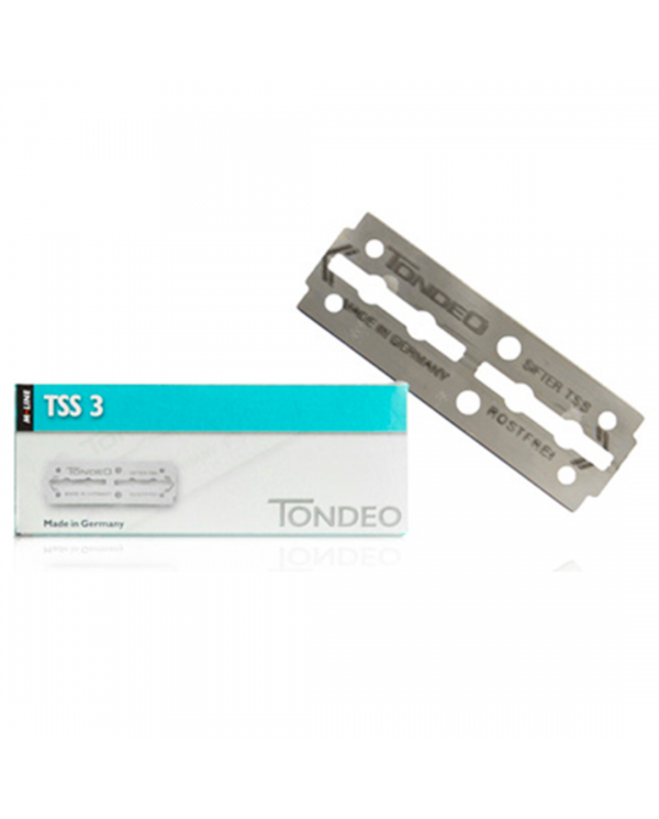 LAME TONDEO LUNGHE TSS3 CONFEZIONE SINGOLA DA 10 LAME