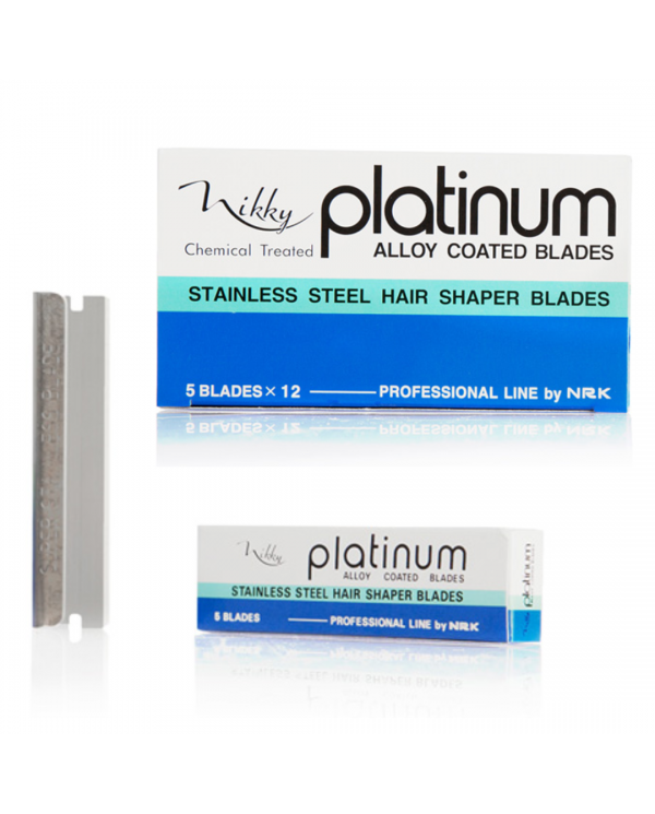LAME NIKKY PLATINUM BOX DA 12 CONFEZIONI X 5 LAME