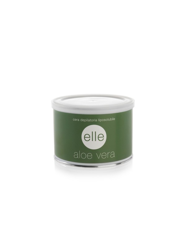 ELLE CERA DEPILATORIA LIPOSOLUBILE ALOE VERA 400ML