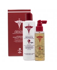 Tecna Cryo Kit Shampoo 250 ml + Stimulator 100 ml – trattamento completo anti-caduta e rinforzante con confezione originale