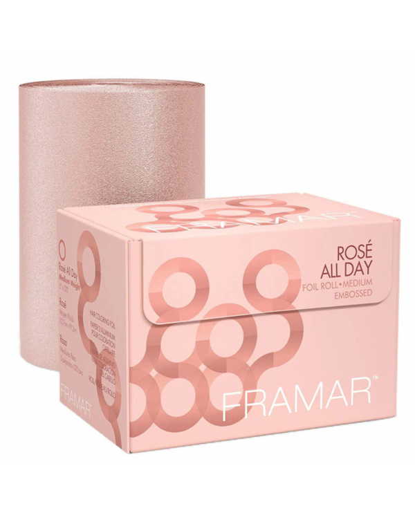 FRAMAR EMBOSSED ROLL ROSE ALL DAY 97,5 M