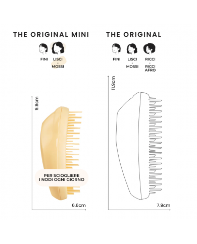 TANGLE TEEZER ORIGINAL MINI BUTTERCUP YELLOW