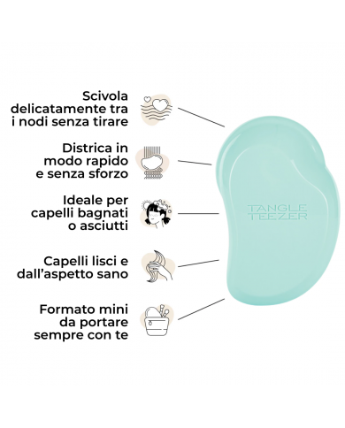 TANGLE TEEZER ORIGINAL MINI AQUA