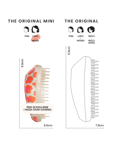 TANGLE TEEZER ORIGINAL MINI ORANGE SAFARI