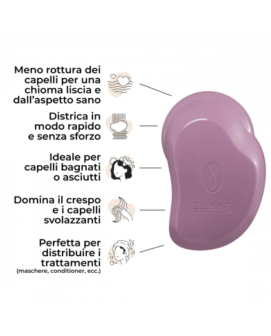 TANGLE TEEZER THE ORIGINAL PLANT BRUSH EARTHY PURPLE